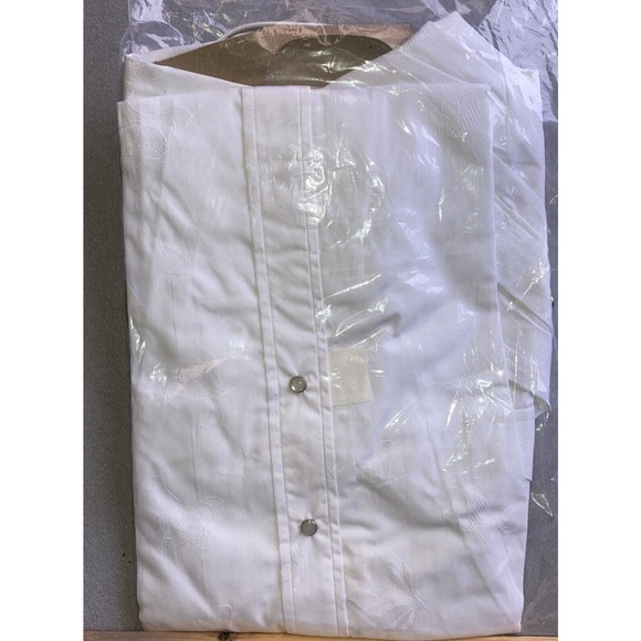 NEW Penney's Ranchcraft Western Pearl Snap Button Up Shirt Size 16 - M Floral - Picture 7 of 7